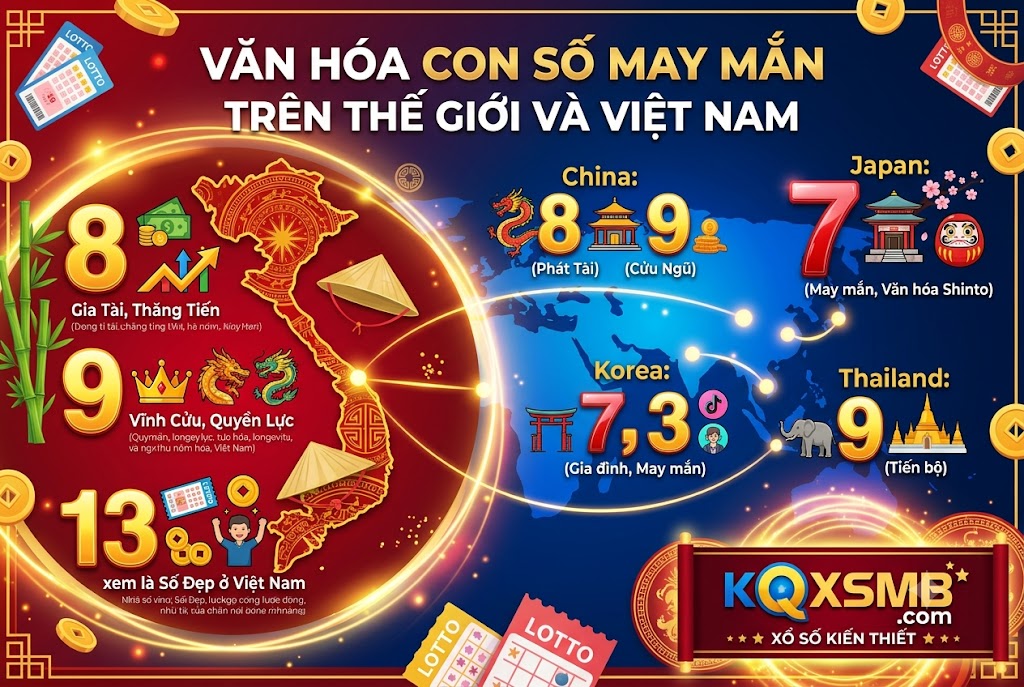 Văn hóa con số may mắn trên thế giới và Việt Nam