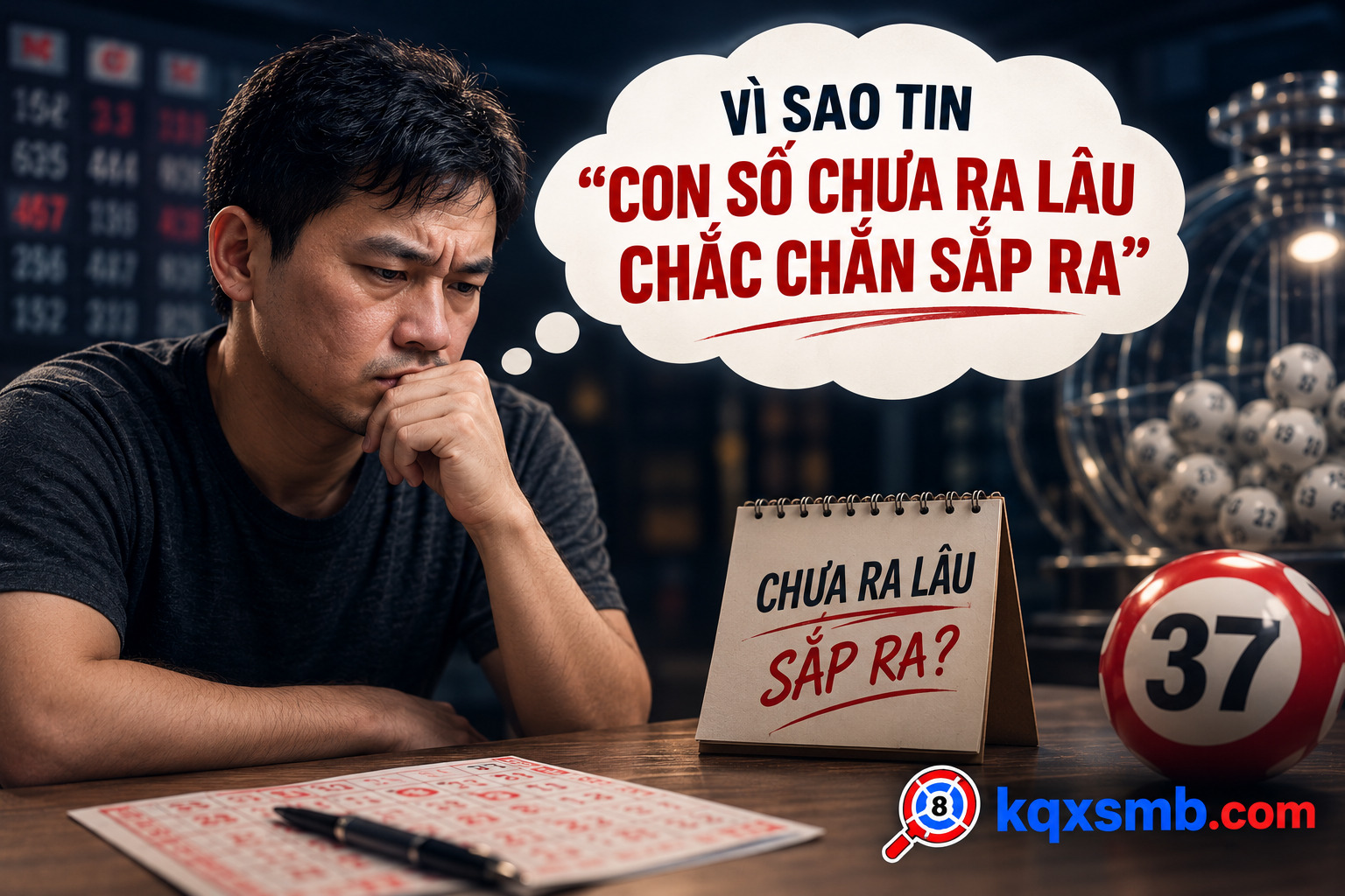 Tâm lý con bạc: Vì sao tin con số chưa ra lâu chắc chắn sắp ra