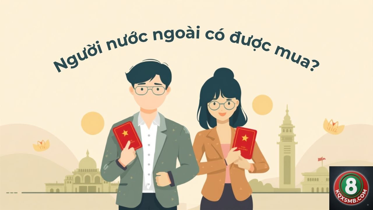 Người nước ngo&agrave;i ho&agrave;n to&agrave;n được mua v&agrave; nhận thưởng xổ số kiến thiết Việt Nam